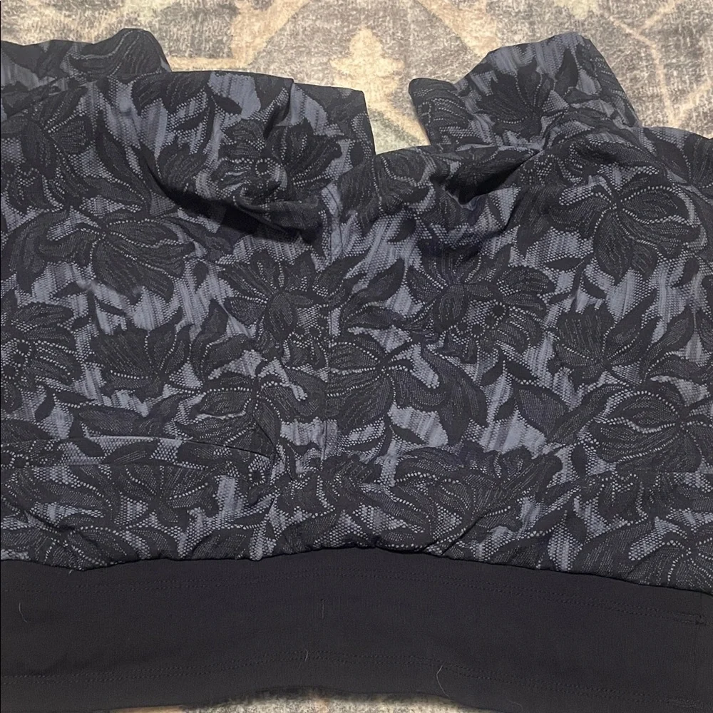 Athleta Navy Floral Joggers